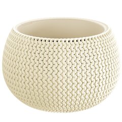 Puķu pods Splofy Bowl 19x29cm, g.dzeltens cena un informācija | Puķu podi | 220.lv