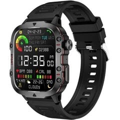 Новинка 2024 года Xiaomi Military Smart Watch Men IP68 5ATM Outdoor Sports Fitness Tracker Health Monitor 1.96" BT Call Smartwatch. цена и информация | Смарт-часы (smartwatch) | 220.lv