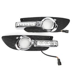 LED DRL Dienas gaitas gaisma Dzeltens Balts 2 Krāsas Piemērots Mitsubishi Lancer 2007-2012 cena un informācija | Automašīnu spoguļi, restes, lukturi | 220.lv