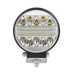 4 collu 10–30 V 102 W apaļa LED mirgojoša gaismas diode, transportlīdzekļa gaitas lukturis, ūdensnecaurlaidīgs miglas lukturis cena un informācija | Automašīnu spoguļi, restes, lukturi | 220.lv