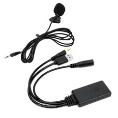 Mikrofona adaptera papildu audio kabelis Stereo Bluetooth 5.0 nomaiņa priekš Z4 E60 E63 E64 E66 E81 E82 E70 E90 cena un informācija | USB adapteri automašīnas oriģinālai skaņas sistēmai | 220.lv