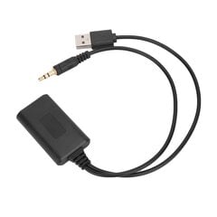 12V portatīvais auto radio BT audio adapteris Aux kabelis piemērots E90 E91 E92 E93 melns cena un informācija | USB adapteri automašīnas oriģinālai skaņas sistēmai | 220.lv