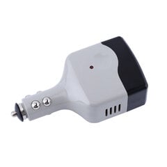 Universāls 12v/24v līdz 220V auto automašīnas līdzstrāvas uz maiņstrāvas pārveidotāja adapteris USB izejas lādētājs cena un informācija | USB adapteri automašīnas oriģinālai skaņas sistēmai | 220.lv