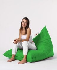 Sēžammaiss Pyramid Big Bed Pouf, zaļš cena un informācija | Sēžammaisi, pufi | 220.lv