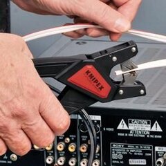 Automātiskais kabeļu noņēmējs Knipex 1264180 cena un informācija | Rokas instrumenti | 220.lv