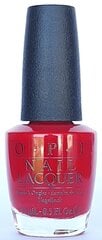 Nagu laka OPI Big Apple Red, 15 ml cena un informācija | Nagu lakas, stiprinātāji | 220.lv