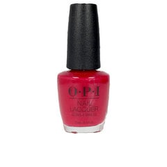 Nagu laka opi red, 15 ml cena un informācija | Nagu lakas, stiprinātāji | 220.lv