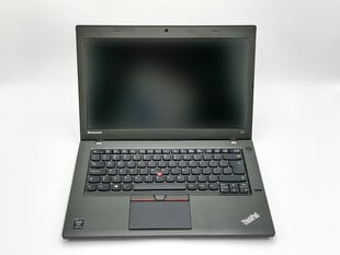 Portatīvais dators Lenovo ThinkPad T450 14,1 1600x900 Intel i5-5200U 8GB 256GB Intel HD Graphics 5500 WIN10PRO RENEW cena un informācija | Portatīvie datori | 220.lv