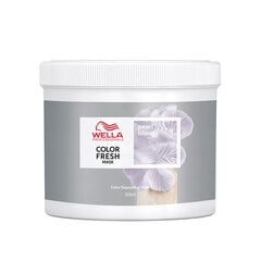 Matu tonējoša maska ​​Wella Color Fresh Mask Pearl Blonde 500 ml cena un informācija | Kosmētika matu stiprināšanai | 220.lv