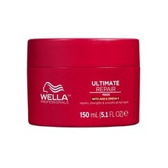 Intensīvas iedarbības matu maska ​​Wella Professionals Ultimate Repair Mask 150ml цена и информация | Средства для укрепления волос | 220.lv