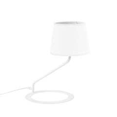 Настольная лампа SHADE LAMP - белый абажур белая ножка белая ножка цена и информация | Настольные лампы | 220.lv