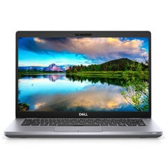 DELL 5410 14 1920x1080 i7-10610U 8GB 512SSD M.2 NVME WIN11Pro RENEW цена и информация | Ноутбуки | 220.lv