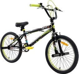 Velosipēds Karbon Stickerbomb 20" 2024 BMX Freestyle, dzeltens cena un informācija | Velosipēdi | 220.lv