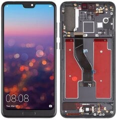 Оригинальный Huawei P20 PRO LCD + тачскрин CLT-L09 / L29 (восстановленный) Рамка черная цена и информация | Запчасти для телефонов и инструменты для их ремонта | 220.lv