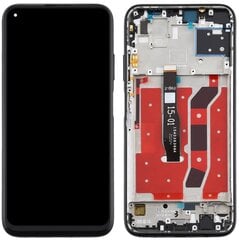 Oriģināls Huawei P40 LITE LCD + skārienekrāns JNY-LX1 (atjaunots) Rāmis melns cena un informācija | Telefonu rezerves daļas un instrumenti to remontam | 220.lv