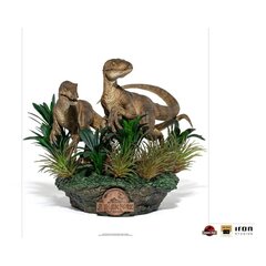 Jurassic Park Deluxe mākslas mēroga statuja 1/10 Tikai divi Raptors 20 cm cena un informācija | Datorspēļu suvenīri | 220.lv