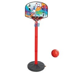 Basketbola statīvs ar bumbu, Woopie L-30739 215 cm cena un informācija | Spēles brīvā dabā | 220.lv