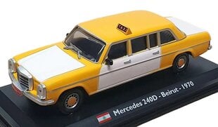 MB W123 Lang Beirut Taxi 240D, 1970, Atlas, 1:43 cena un informācija | Kolekcionējamie modeļi | 220.lv