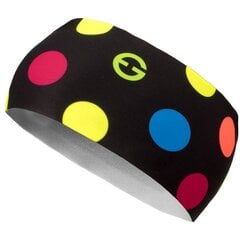 Galvas lente Eleven Sportswear DOTS COLOR BLACK, melna cena un informācija | Sieviešu cepures | 220.lv