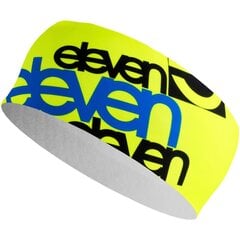 Повязка на голову Eleven Sportswear FLUO F11 BLUE, желтая цена и информация | Женские шапки | 220.lv