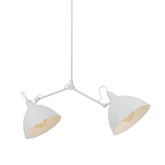 Piekaramā lampa Coben Two Head, balta cena un informācija | Lustras | 220.lv