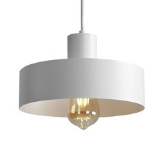 Piekārta lampa FAY 1 M balta - balta cena un informācija | Žurnālgaldiņi | 220.lv