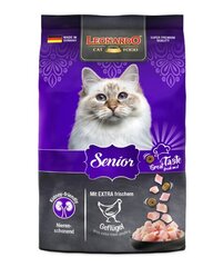 Leonardo Senior ar vistu, 1,8 kg cena un informācija | Sausā barība kaķiem | 220.lv