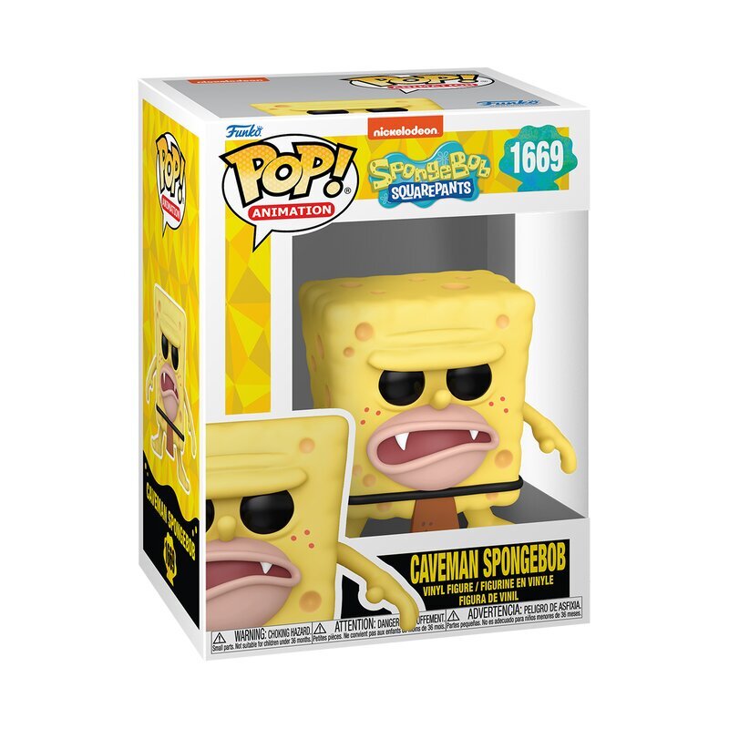 FUNKO POP! Vinila figūra: Caveman SpongeBob cena un informācija | Smilšu kastes, smiltis | 220.lv