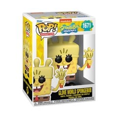 FUNKO POP! Vinila figūra: SpongeBob w/ Glove Light cena un informācija | Datorspēļu suvenīri | 220.lv