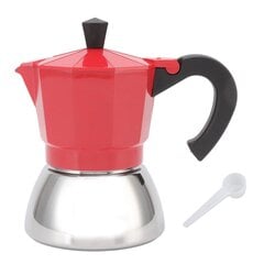 120 ml Moka Pot Moka kafijas automāts Itālijas mājas augstspiediena ekstrakcijas kafijas kanniņa 3 personām cena un informācija | Kafijas automāti | 220.lv