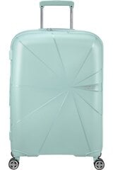 American Tourister средний чемодан  Starvibe Metalic Surf Blue M 67 см, цена и информация | Чемоданы, дорожные сумки | 220.lv