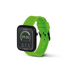 OPS sieviešu viedpulkstenis! SMART WATCH Active OPSSW-07 - zaļa silikona siksniņa cena un informācija | Pulksteņi | 220.lv