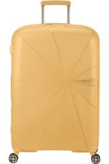 American Tourister большой чемодан  Starvibe Metallic Banana L, 77cm цена и информация | Чемоданы, дорожные сумки | 220.lv