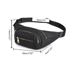 Sieviešu Crossbody Fanny komplekts āra sportam, skriešanai, pārgājieniem, riteņbraukšanai — tālruņa somas jostasvieta цена и информация | Женские сумки | 220.lv