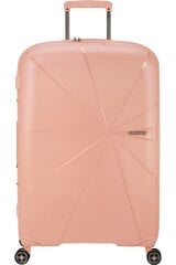 Liels koferis American Tourister Starvibe, L, Metallic Peach cena un informācija | Koferi, ceļojumu somas | 220.lv