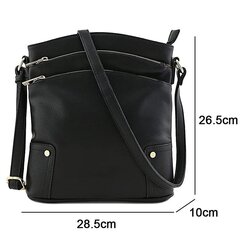 Retro S Bag Sieviešu plecu soma Casual Simple Fash – soma sievietēm cena un informācija | Sieviešu somas | 220.lv