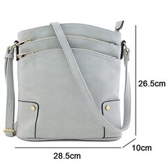 Retro S Bag Sieviešu plecu soma Casual Simple Fash – soma sievietēm цена и информация | Женские сумки | 220.lv