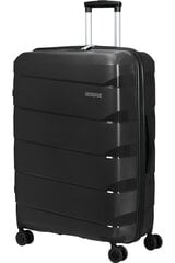 American Tourister lielais ceļojumu koferis Air Move Black 75/28, melns cena un informācija | Koferi, ceļojumu somas | 220.lv