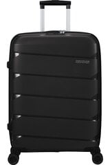 American Tourister vidējā lieluma ceļojumu koferis Air Move 66/24, melns cena un informācija | Koferi, ceļojumu somas | 220.lv