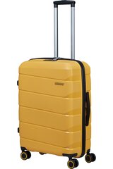 American Tourister vidējā lieluma ceļojumu koferis Air Move 66/24, dzeltens cena un informācija | Koferi, ceļojumu somas | 220.lv