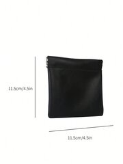 Mini Black Coin Purse lūpu krāsas uzglabāšanas maisiņš cena un informācija | Sieviešu somas | 220.lv