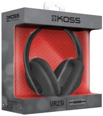Наушники Koss UR23iK Black цена и информация | Наушники с микрофоном Asus H1 Wireless Чёрный | 220.lv