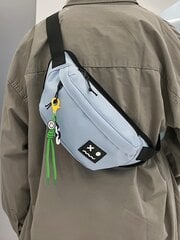 Vīriešu krūšu soma Jostas soma Crossbody soma cena un informācija | Sieviešu somas | 220.lv