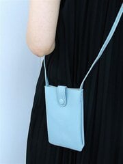 Litchi reljefs tālruņa maciņš Baby Blue Modes Crossbody soma цена и информация | Женские сумки | 220.lv