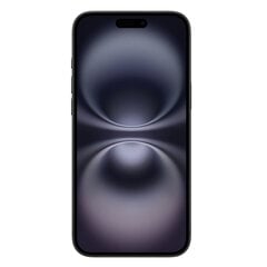 Сonnect Corning Gorilla Ультра прочное 3D Стекло для Apple iPhone 16 Plus Черная рамка цена и информация | Защитные пленки для телефонов | 220.lv