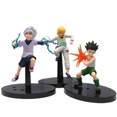 3 шт 15 см Hunter x Hunter GON FREECSS Аниме Фигурка Killua Zoldyck Action Figure Kurapika Figurine Adult Collectible Model цена и информация | Коллекционные модели автомобилей | 220.lv