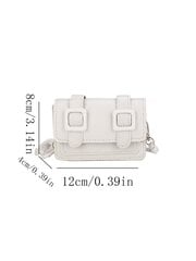 Mini Flap Square Bag rozā cena un informācija | Sieviešu somas | 220.lv