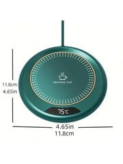 Elektriskais kafijas krūzes sildītājs — 3 temperatūras iestatījumi, automātiska izslēgšanās, USB sildīšanas paliktnis dzērieniem, pienam, tējai un karstai šokolādei цена и информация | Средства для интимной гигиены | 220.lv