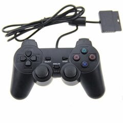 PS2 vadu spēļu kontrolierim Gamepad Double Vibration Clear Controller Gamepad Joypad priekš Sony Playstation PS2 Controle cena un informācija | Kontrolieri | 220.lv