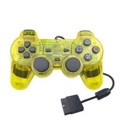 PS2 vadu spēļu kontrolierim Gamepad Double Vibration Clear Controller Gamepad Joypad priekš Sony Playstation PS2 Controle цена и информация | Контроллеры | 220.lv